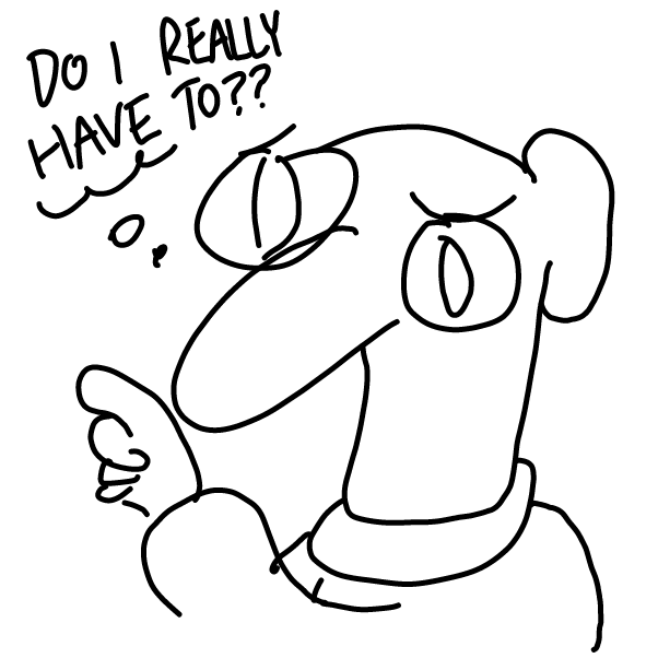 Drawing in DEATH TO PJ by MWright