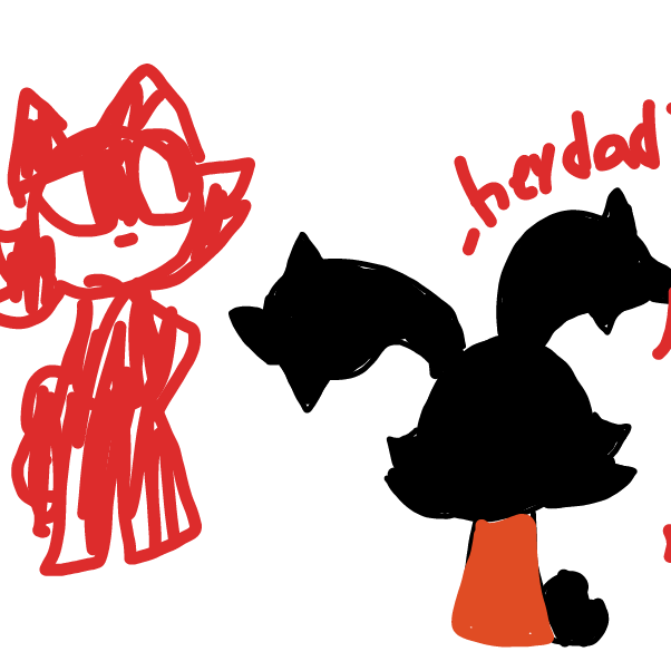 Drawing in NO WAY FEILX THE CAT IS GAY  by n0t.gloomy.cat