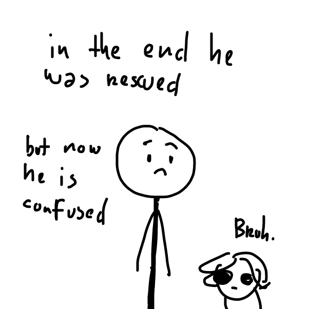 Drawing in Save Him by Peyocay