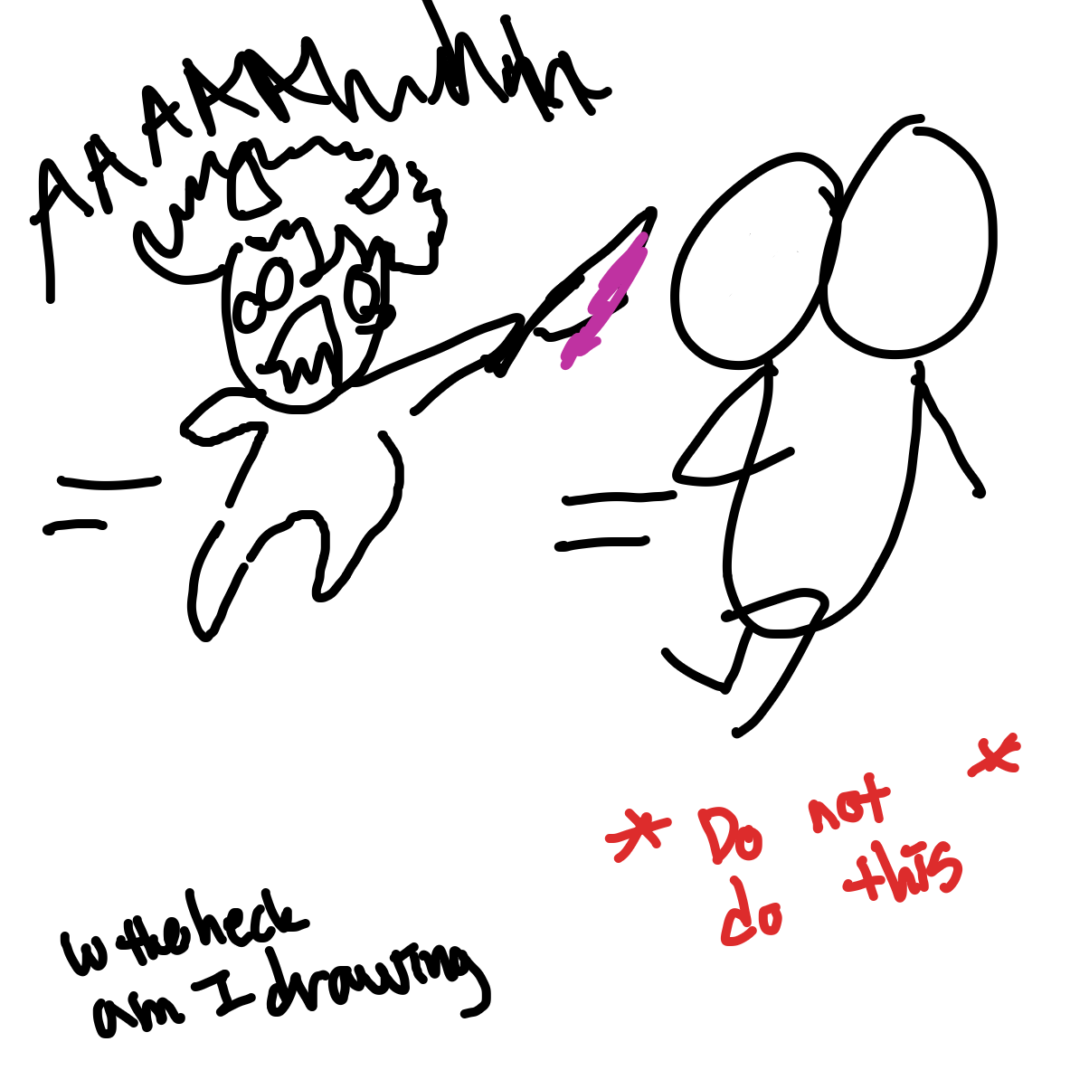  - Online Drawing Game Comic Strip Panel by zlinza