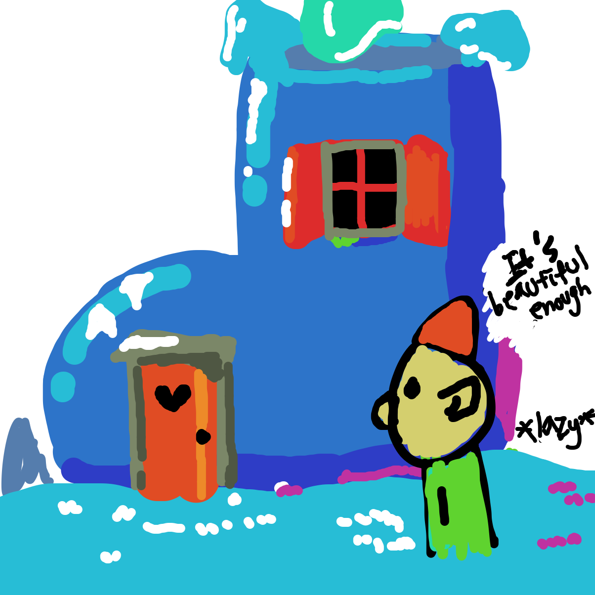  - Online Drawing Game Comic Strip Panel by zlinza