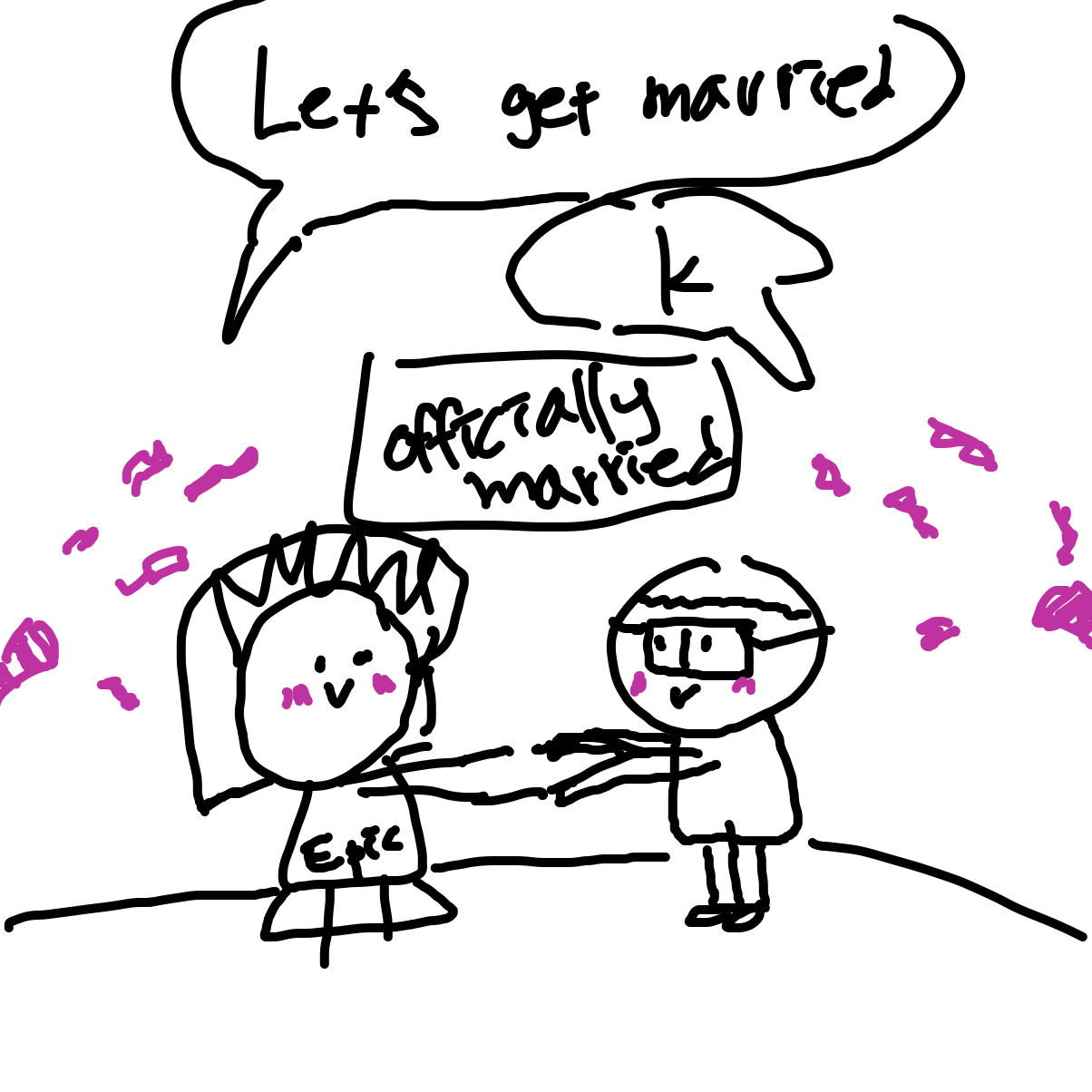  - Online Drawing Game Comic Strip Panel by zlinza