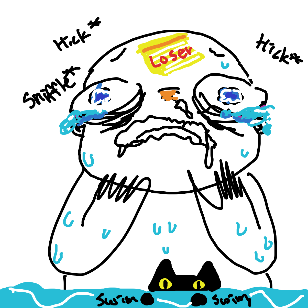  - Online Drawing Game Comic Strip Panel by zlinza