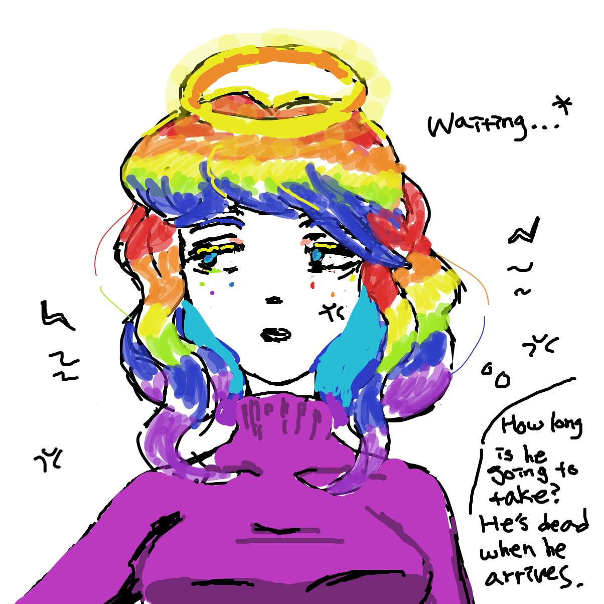 Drawing in FIRST LOVE 7 by zlinza