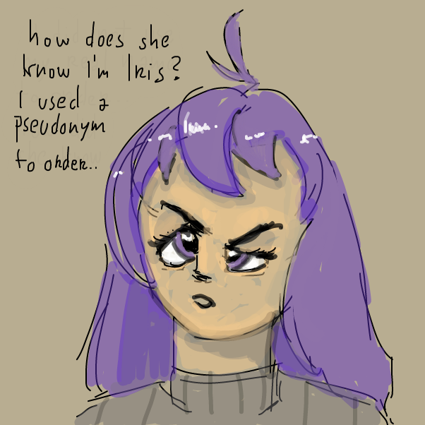 Drawing in The Expresso Stalker by Peyocay