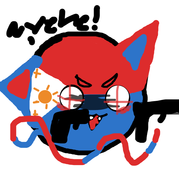 Drawing in America: Philippines turned into a cat!?   by CountrybAlls 