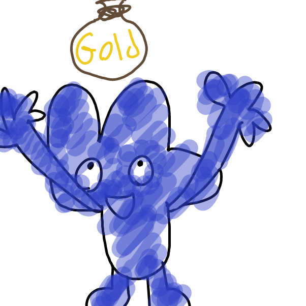 Drawing in BFFC "BATTLE FOR FRIGGIN GOLD" by Stormy star