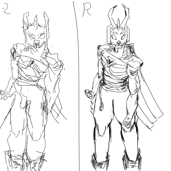 Drawing in Right and ůle by World Class Hater