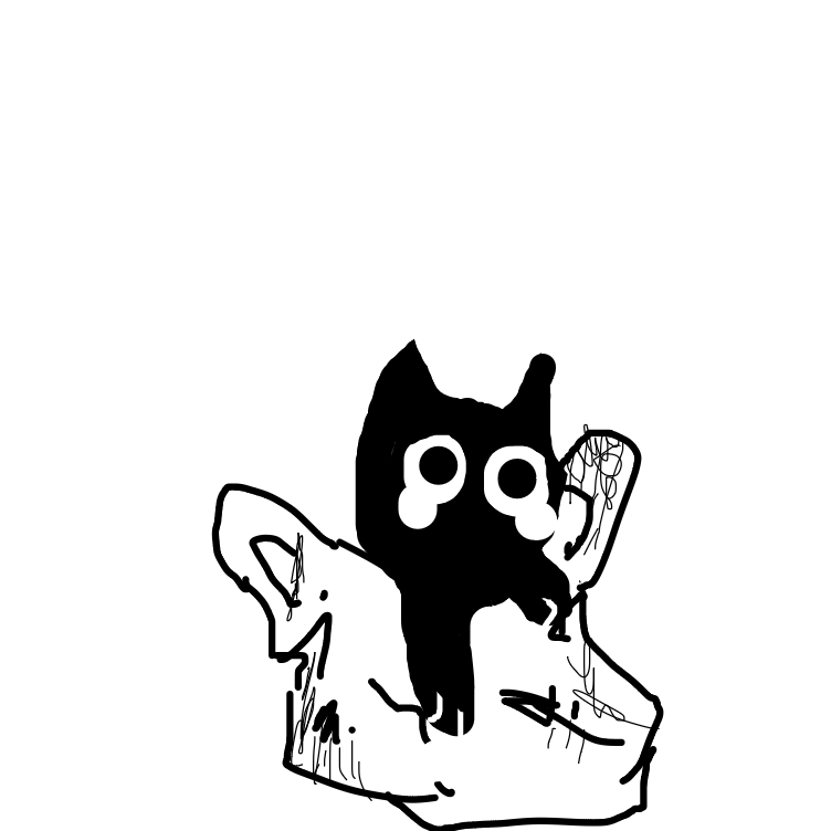 Drawing in Plastic Bag by surreal_cerealz