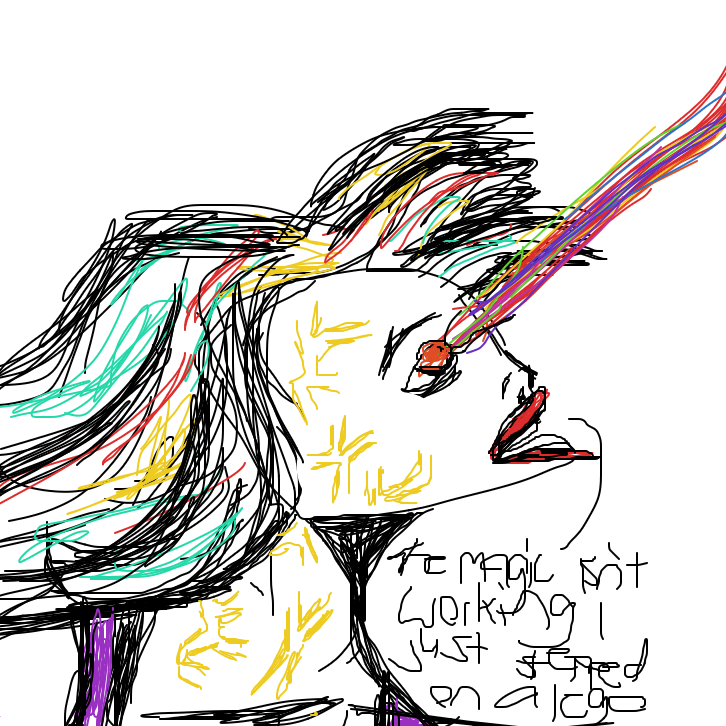 Drawing in 4 by Omega Orphan