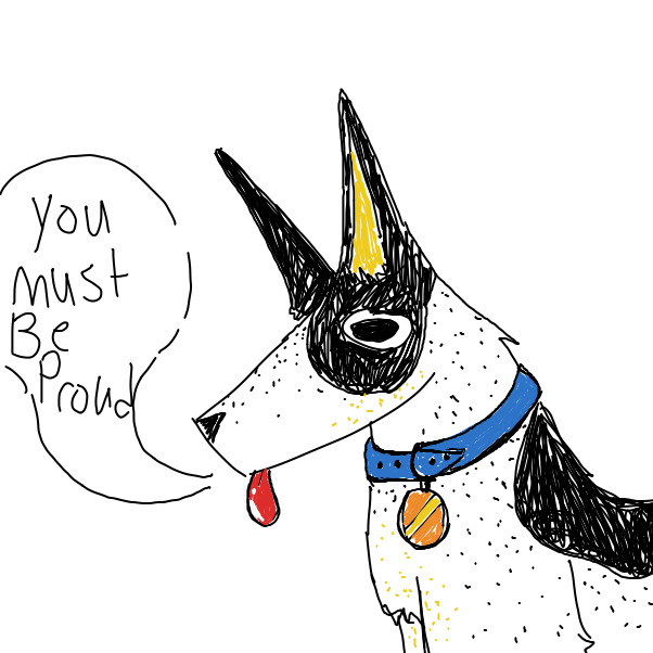 Drawing in Boof’s son by ButterMyBird