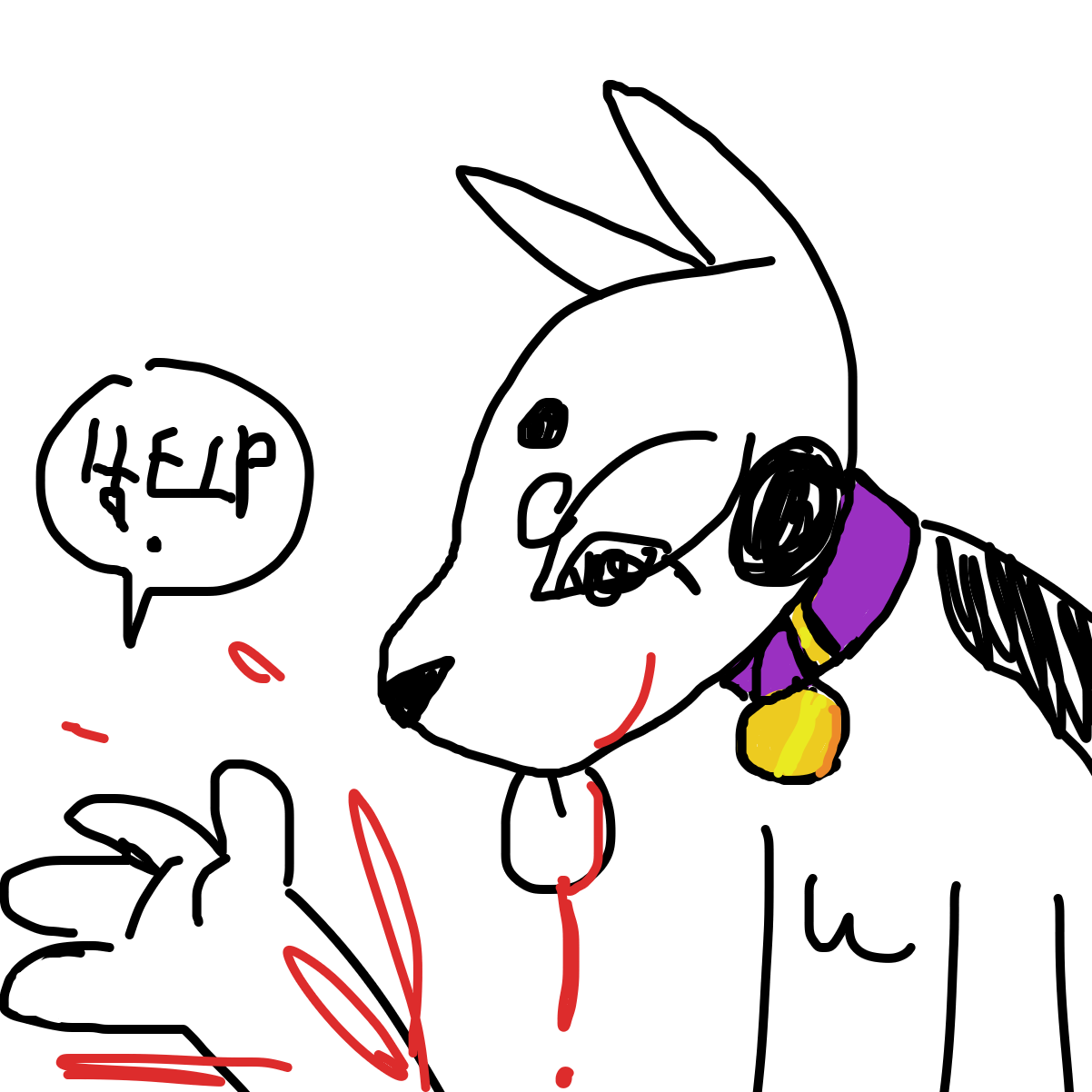 Drawing in Dipzi adventures by Razputin