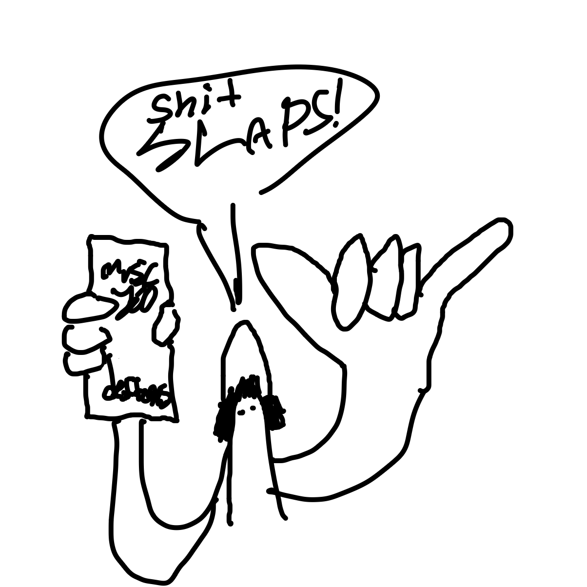 Drawing in test by String Cheese