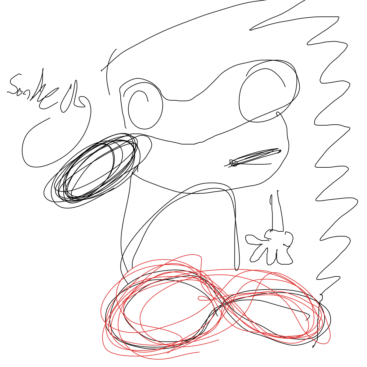  - Online Drawing Game Comic Strip Panel by String Cheese