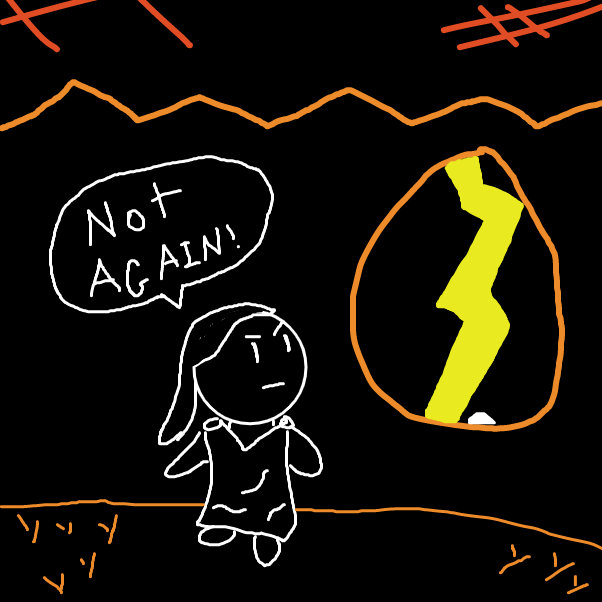 Drawing in Thunder God Shenanigans  by PrincessFairyDragon