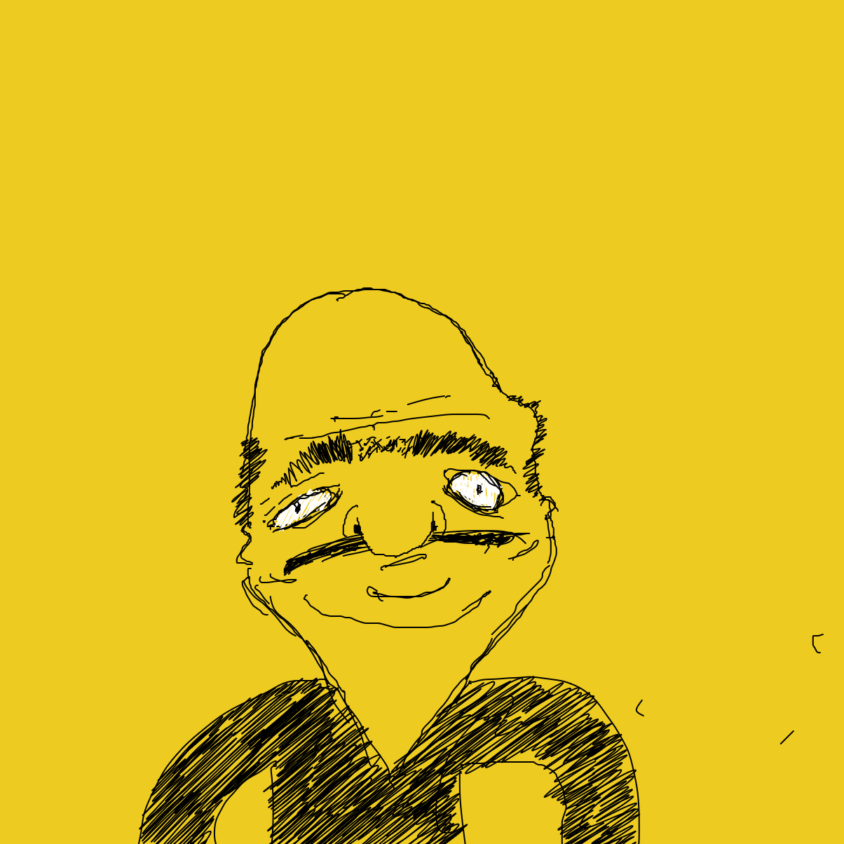 Drawing in DEATH TO PJ by String Cheese