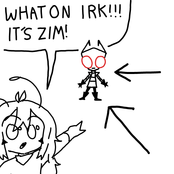 Drawing in KILLPJ by Elleshye