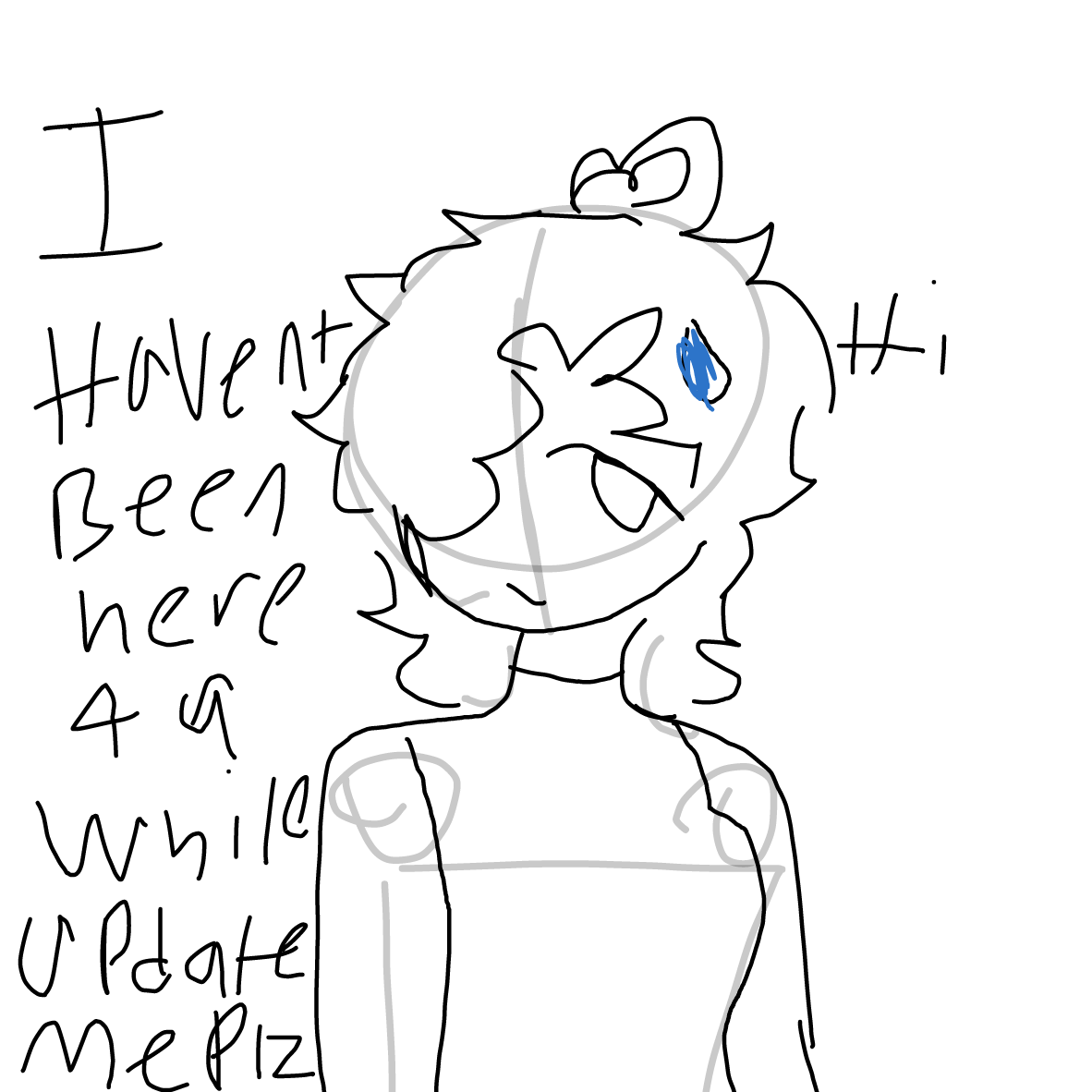 Drawing in I have not been on here for a while lol by SIMP