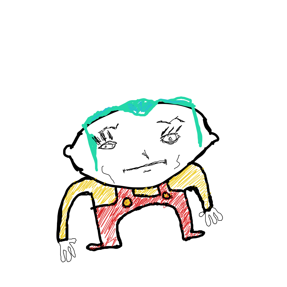 Drawing in hello it is i ... by String Cheese