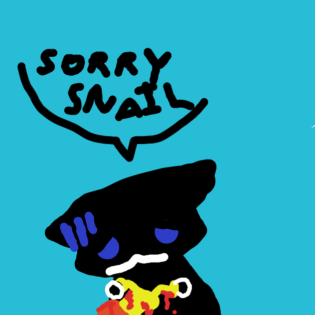 poor snail  - Online Drawing Game Comic Strip Panel by DawnTheFoxGirl