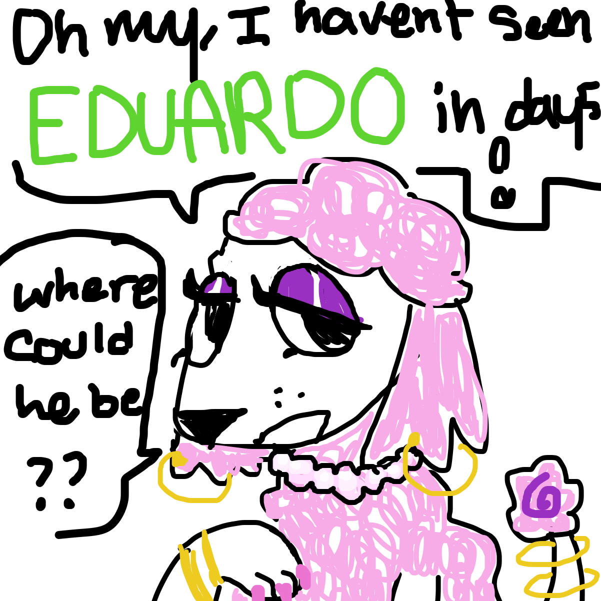 Drawing in Foofoo’s fate by Razputin