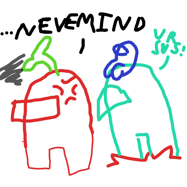 THE END? - Online Drawing Game Comic Strip Panel by DawnTheFoxGirl