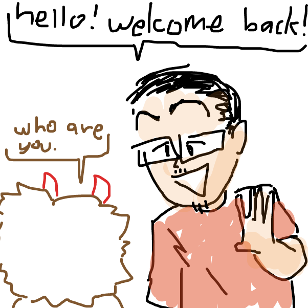 Drawing in IM BACK BISHES by KringlePringles