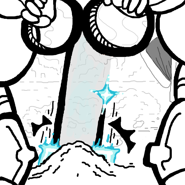 Drawing in DEATH TO PJ by SirensPort