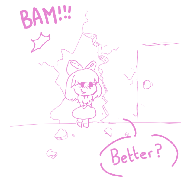 Drawing in Oh boy, welp i'm new here so hullo by Aesthetic Bagel