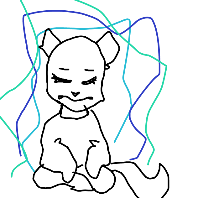 Drawing in STRESS by DawnTheFoxGirl