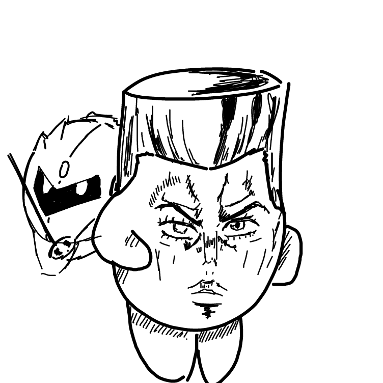 Drawing in SOMETHING SIMPLE DRAWN IN JOJO STYLE 2 by ara