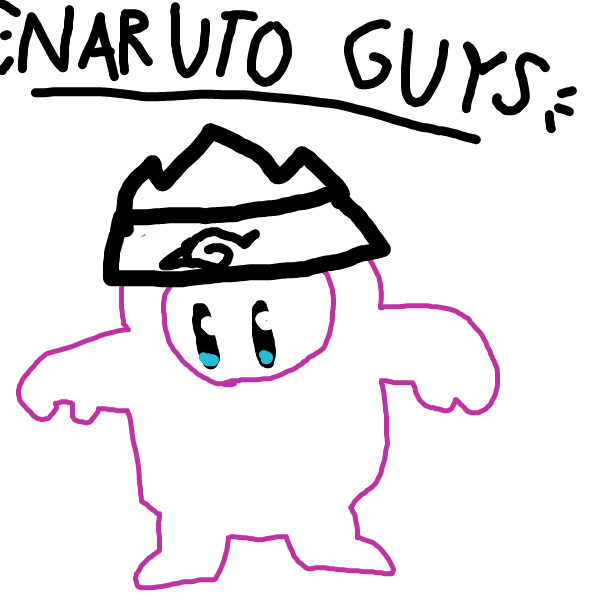 I don't even watch Naruto lol - Online Drawing Game Comic Strip Panel by DawnTheFoxGirl