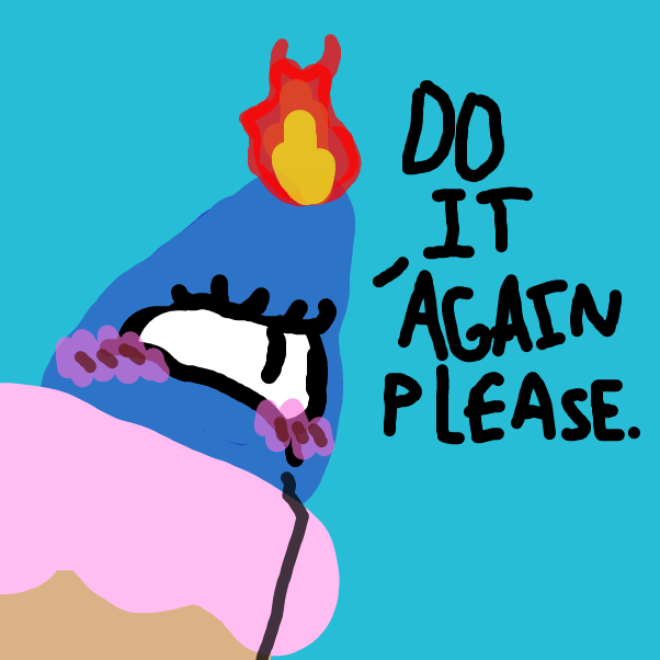 Drawing in Take a slice by DawnTheFoxGirl