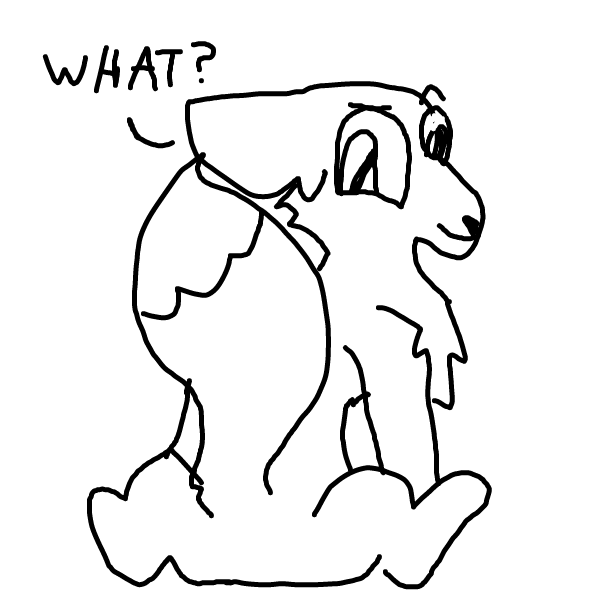 WHAT YA LOOKIN AT MMMMMMM  - Online Drawing Game Comic Strip Panel by DawnTheFoxGirl