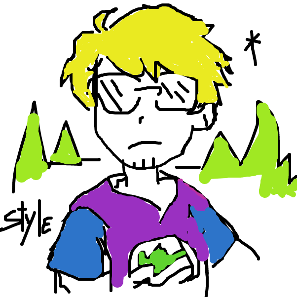 First panel in emoo:( drawn in our free online drawing game