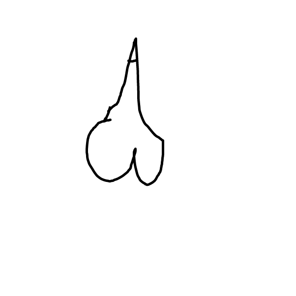 Drawing in long dog by AssKetchup3