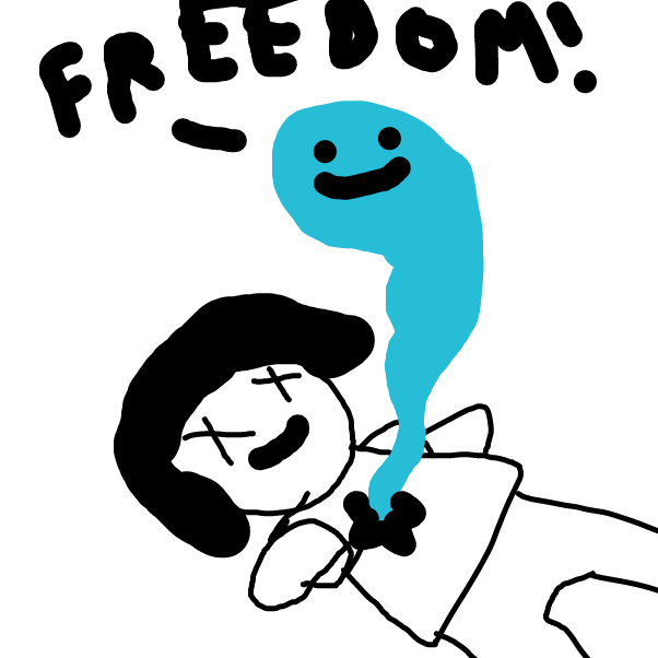 FREEDOM! - Online Drawing Game Comic Strip Panel by DawnTheFoxGirl