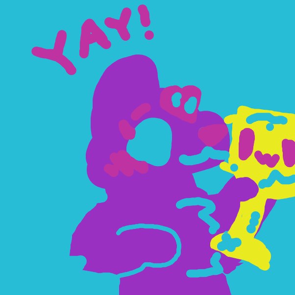 YAY! - Online Drawing Game Comic Strip Panel by DawnTheFoxGirl