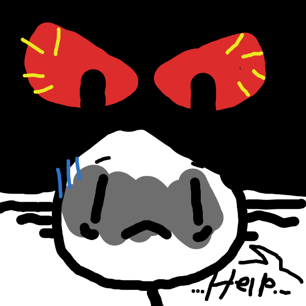 Drawing in PJ is alive by DawnTheFoxGirl