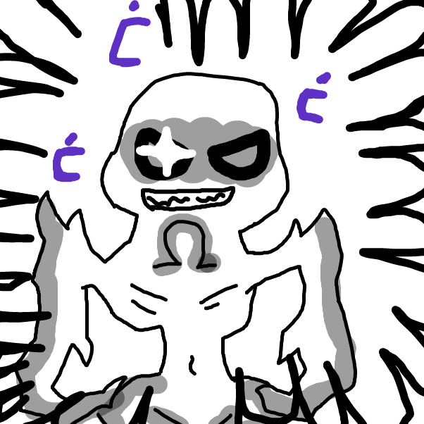 Drawing in omega starts anew by DawnTheFoxGirl