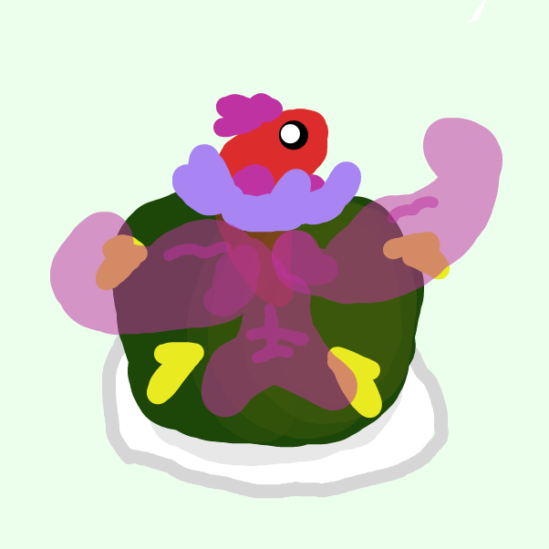 Drawing in Peyote: it's what's for lunch by DawnTheFoxGirl