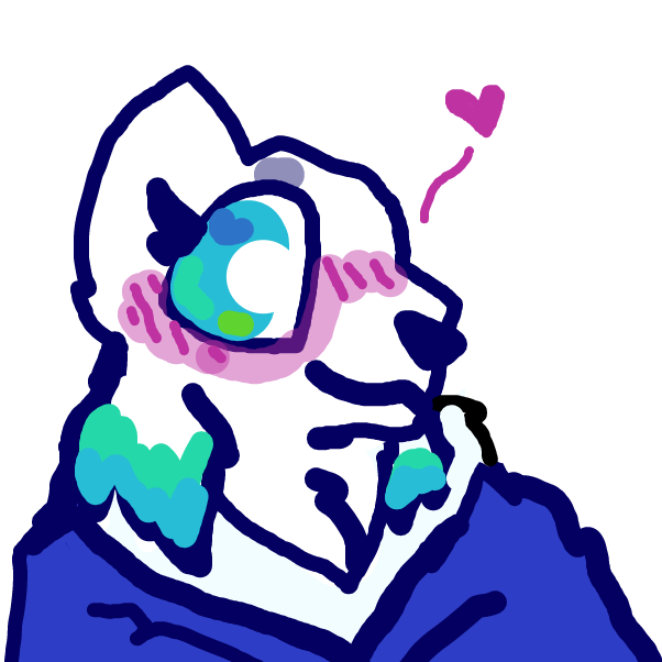 Blizzy the Arctic Fox  - Online Drawing Game Comic Strip Panel by DawnTheFoxGirl