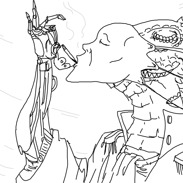  - Online Drawing Game Comic Strip Panel by Hacknpaint