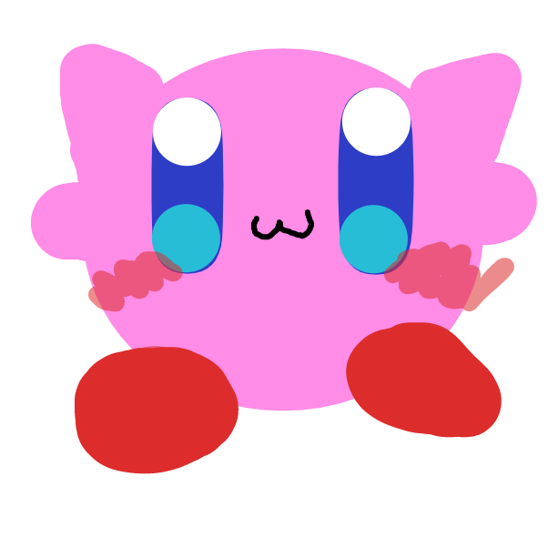 Drawing in mhmm by DawnTheFoxGirl