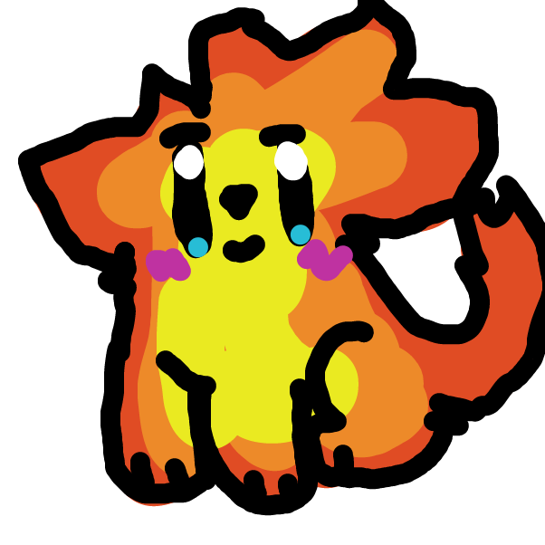 Furry Flame Bou - Online Drawing Game Comic Strip Panel by DawnTheFoxGirl