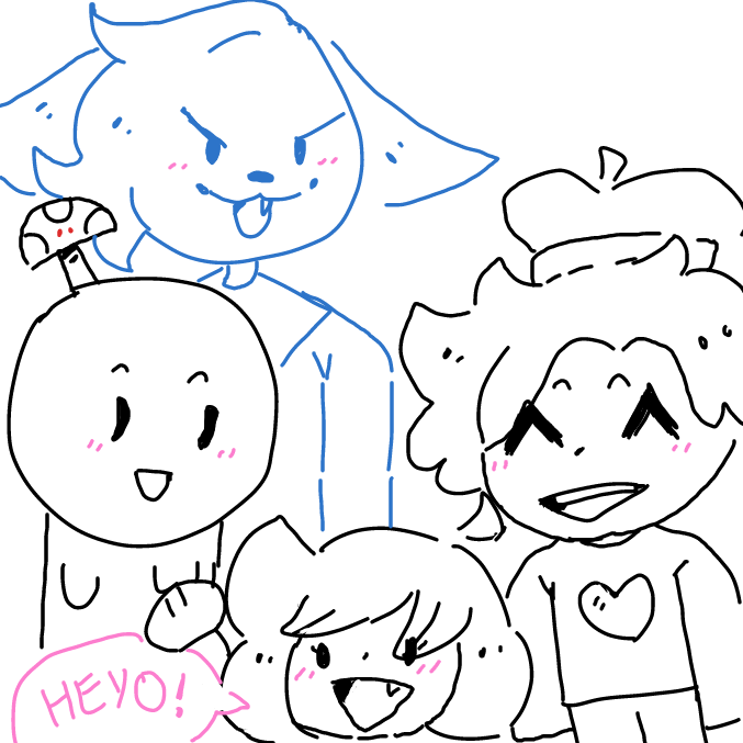 Drawing in whats up by Umanix