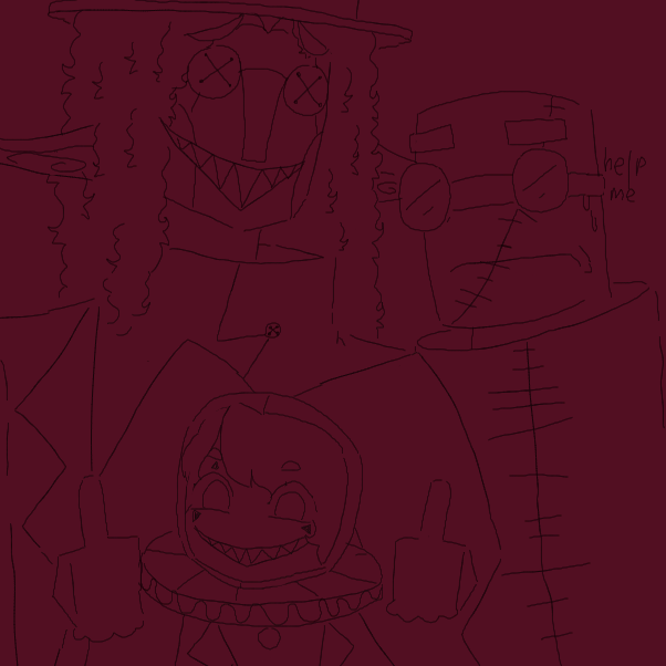 Drawing in da crew by DOCTOR BUTTONS