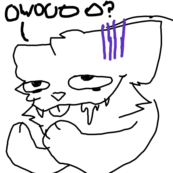 Drawing in aaaaaaaaaaa by DawnTheFoxGirl