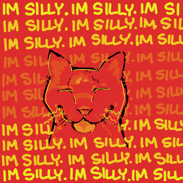 Drawing in silly cat by nikpothesis