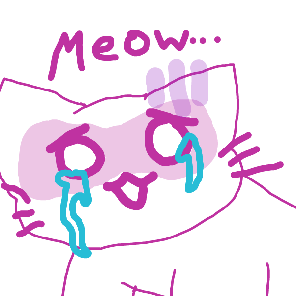 Meow... - Online Drawing Game Comic Strip Panel by DawnTheFoxGirl